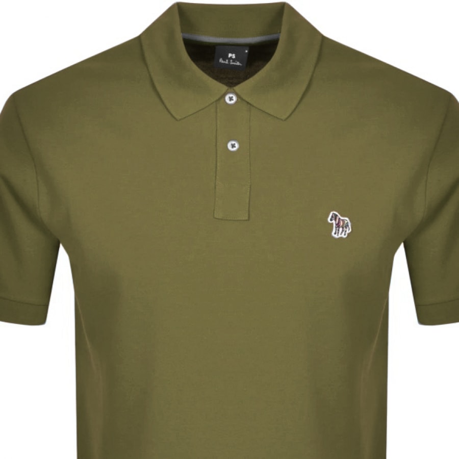 Alternative Image for ProductPS By Paul Smith Regular Polo T Shirt Green2